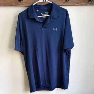 Under Armour Navy Blue Men's Performance Polo